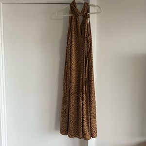 Banana Republic Brown Backless Dress